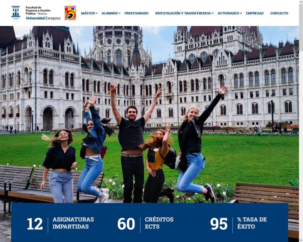 El Máster Universitario en Dirección y Planificación del Turismo de Huesca se estrena en la red